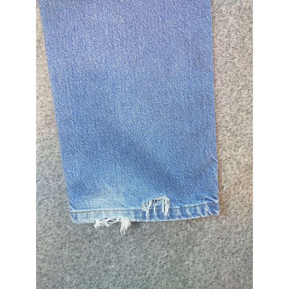 Wrangler Rugged Wear Mens Blue Straight Leg Jeans 38x29 Medium Wash 39902PW - Picture 16 of 16